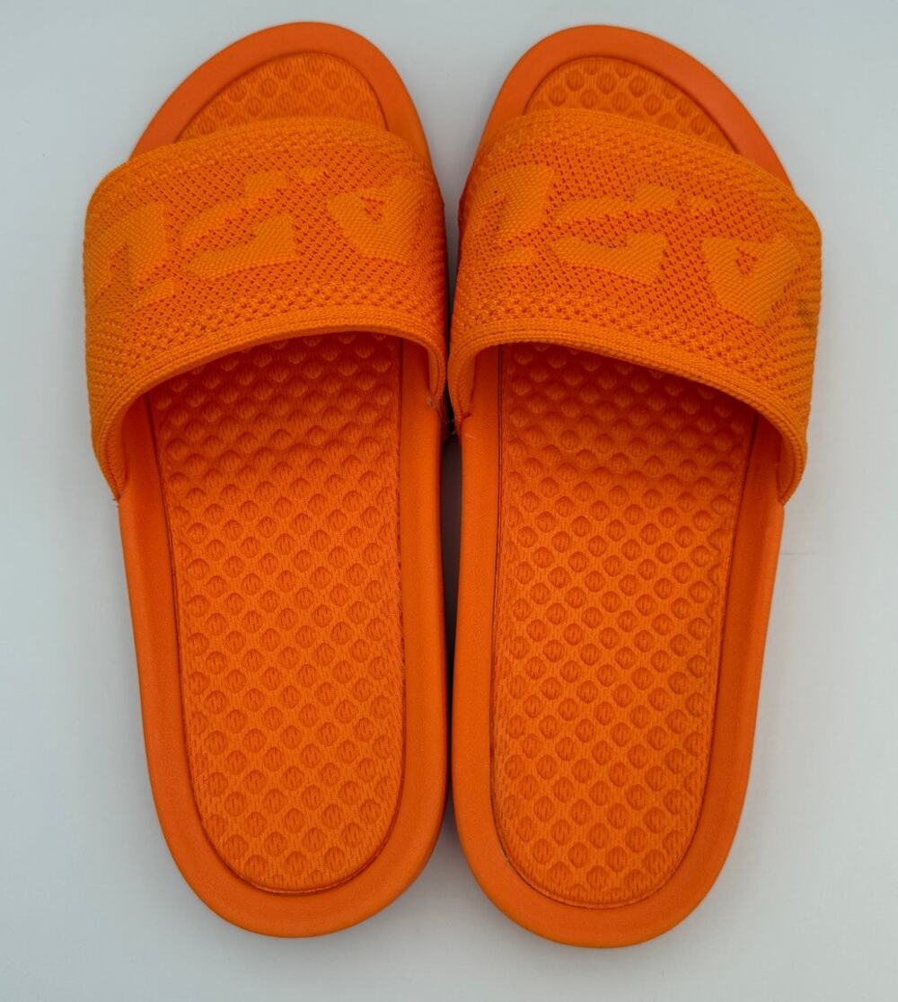 APL Big Logo TechLoom Slide Orange Men's Size 8, Womens Size 9.5